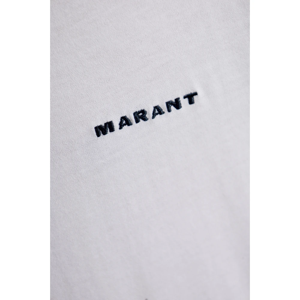 Isabel marant T-shirt Zafferh White Heren