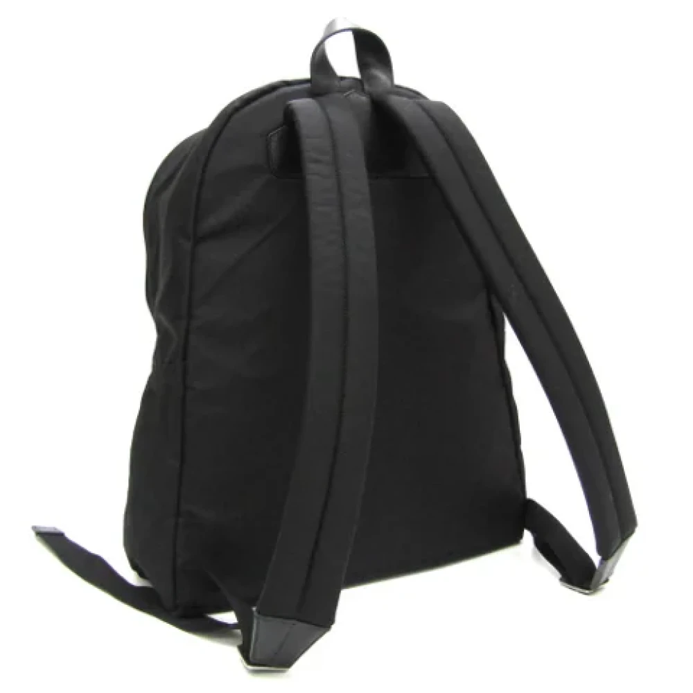 Celine Vintage Pre-owned Canvas shoulder-bags Black Dames