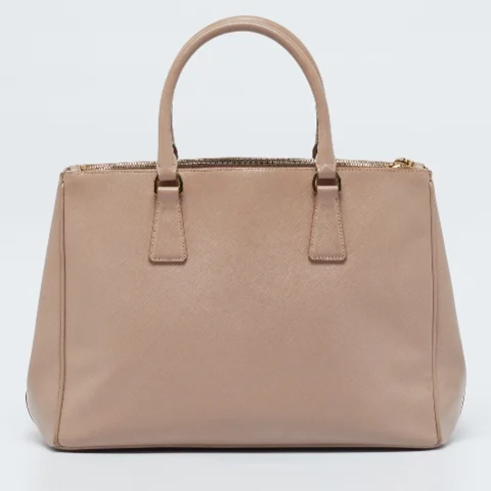 Prada Vintage Pre-owned Leather totes Pink Dames