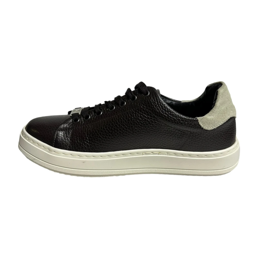 Marechiaro 1962 Bruine Suède Hak Sneaker Brown Heren