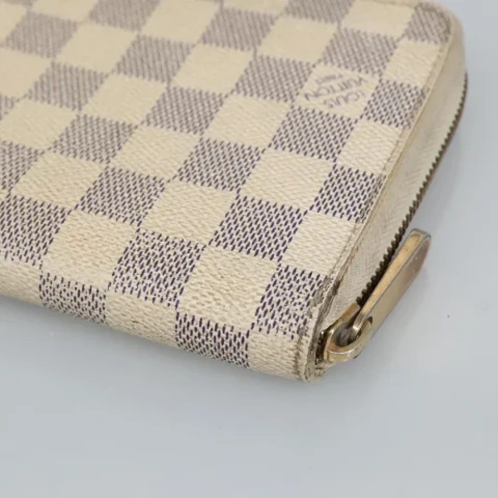 Louis Vuitton Vintage Pre-owned Canvas wallets White Dames