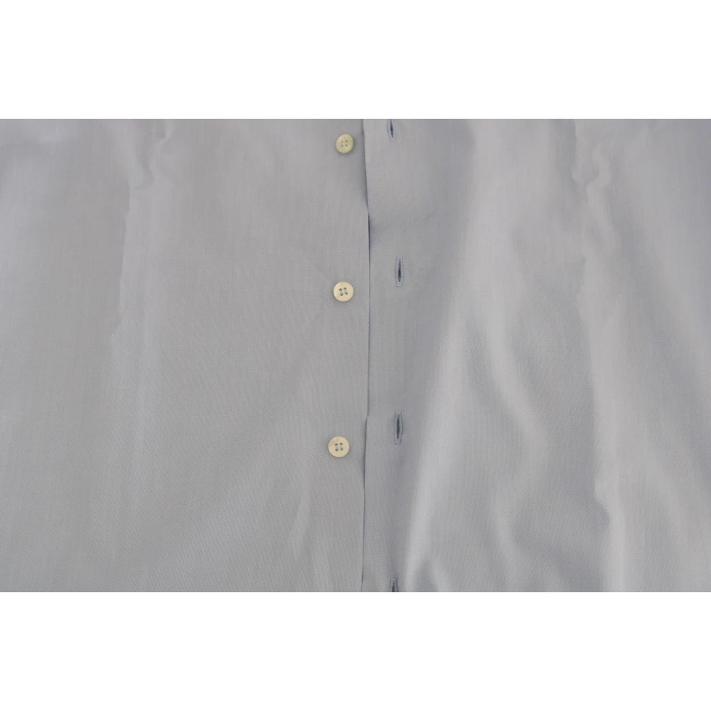 Roberto Cavalli Slim Fit Overhemd Blue Heren