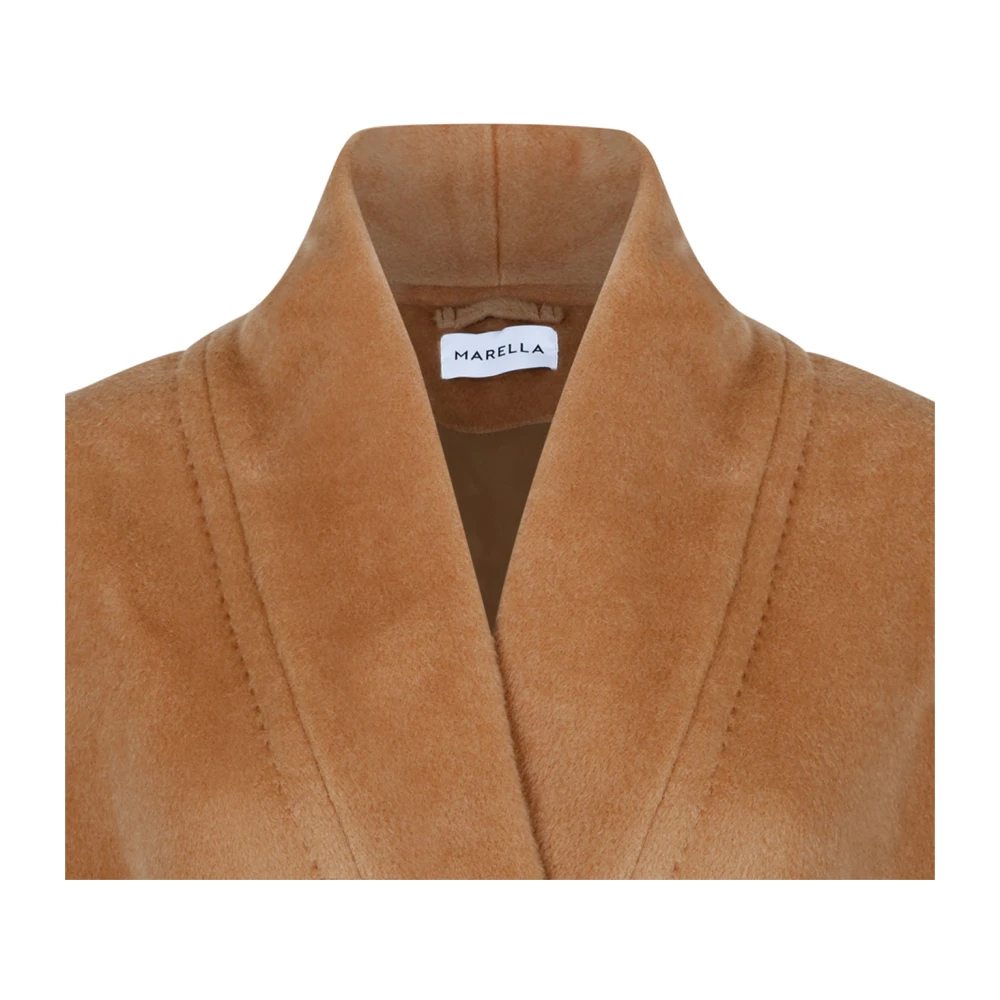 Marella Kameel Jassen voor Vrouwen Rivalsa Stijl Brown Dames
