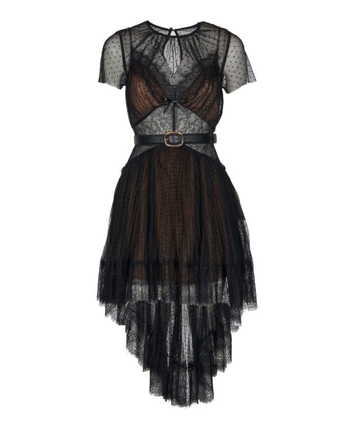 black-polka-dot-lace-dress