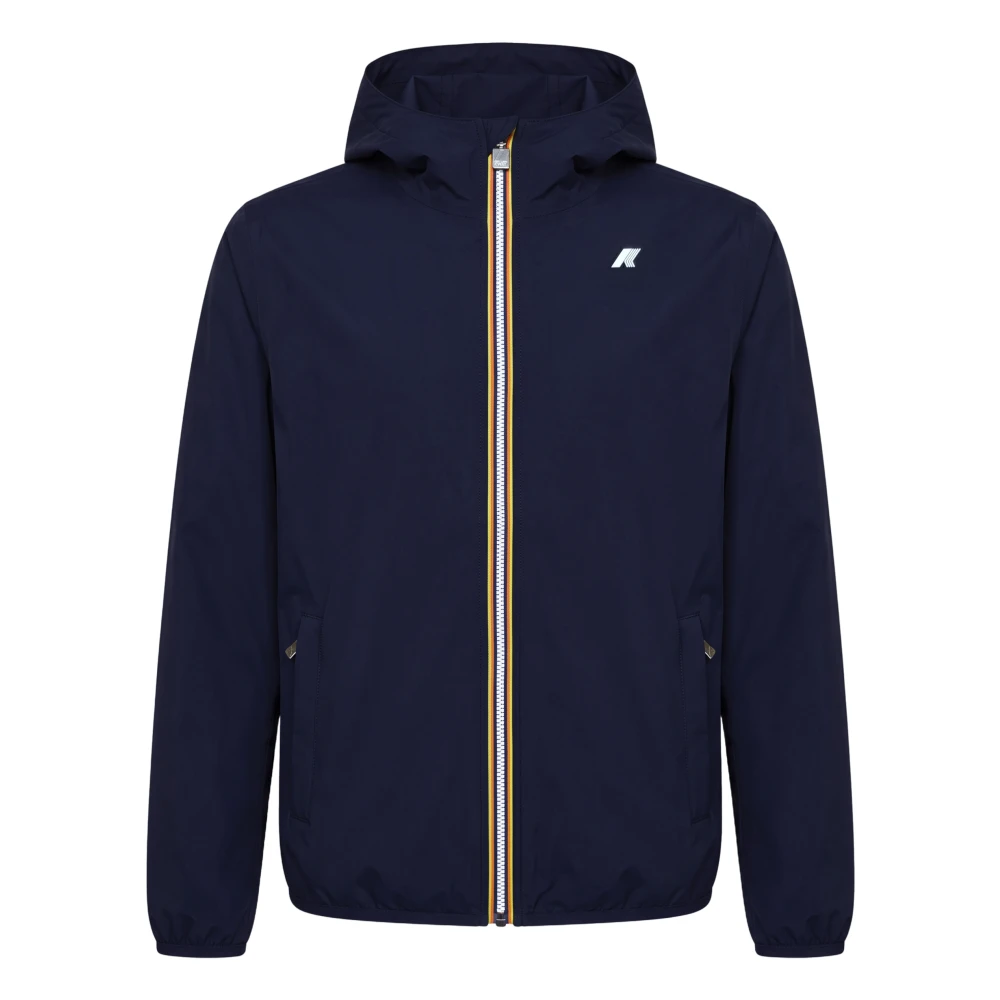 K-Way Uomo Blu/Verde Uomini, Giacca Leggera, Jack St Warm Double K6128vw, (M) - Immagine 12
