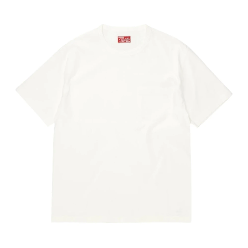Fortela White Tube T-Shirt - Male - T-Shirts - M - Tops