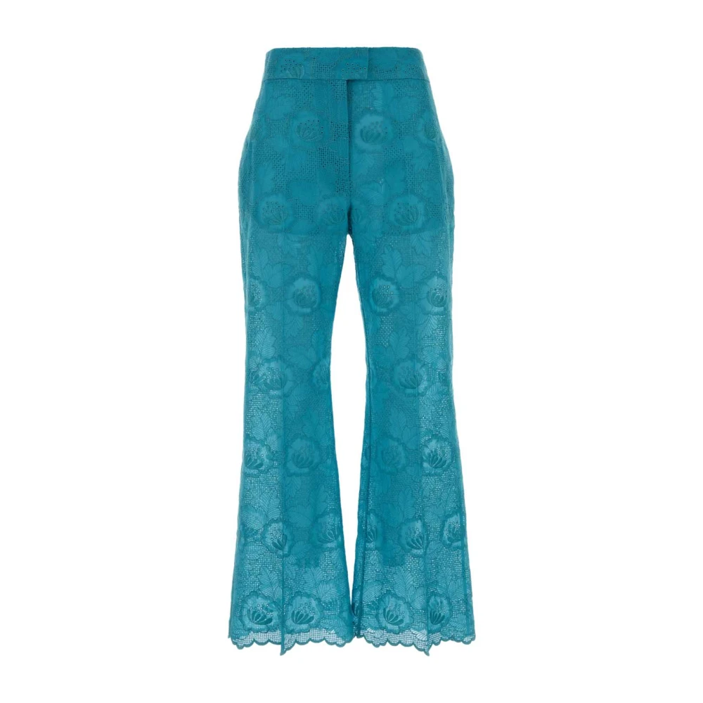 Valentino Garavani Donna Blu Pantaloni, M, New,