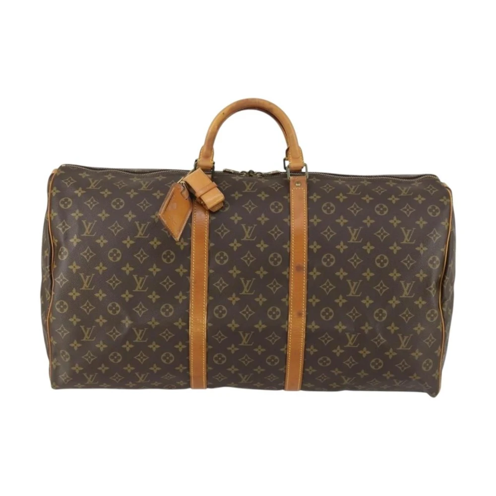Louis Vuitton Vintage Women's Brown Pre-Owned Keepall 50