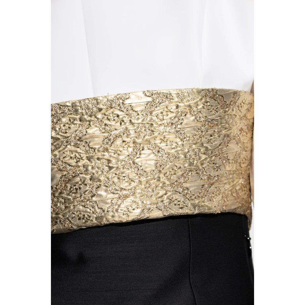 Dsquared2 Jurk met decoratieve riem Multicolor Dames