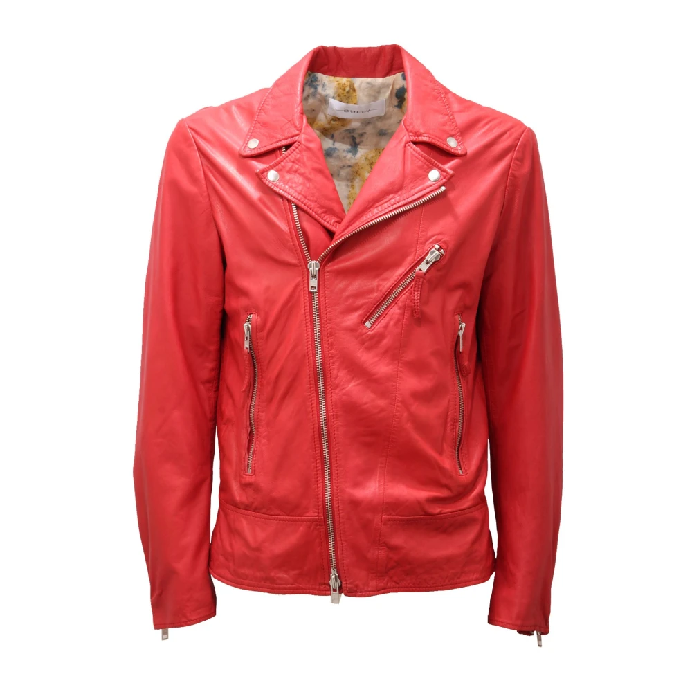 Jackets > Leather Jackets - - Bully - Modalova