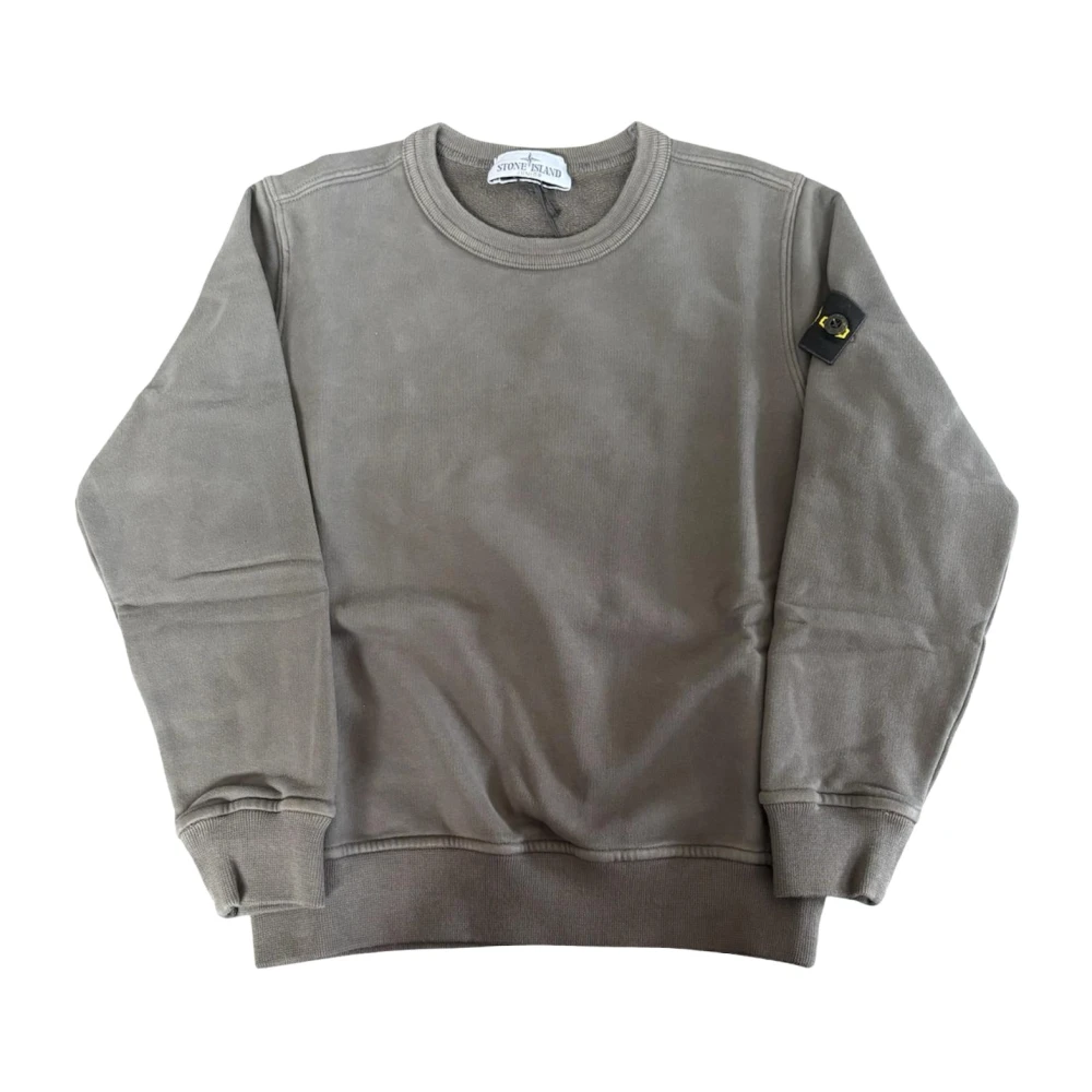 Stone Island Crewneck Sweatshirt - Unisex - Kids Sweatshirts - Gray - 8 Y | 128 Cm - Kids