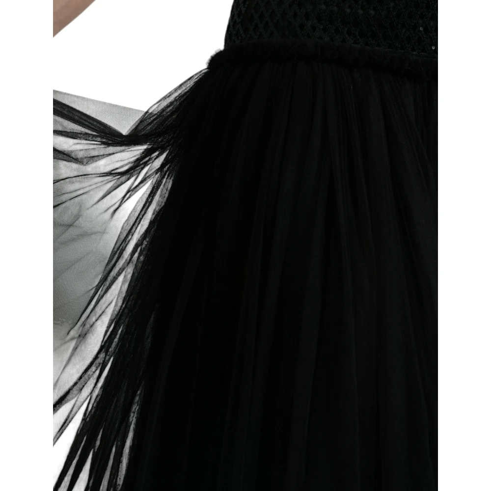 Dolce & Gabbana Maxi Dresses Black Dames