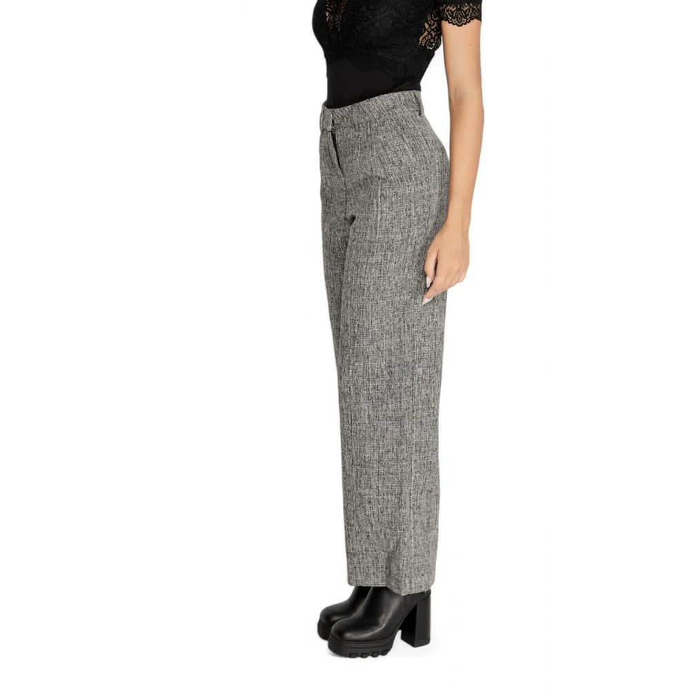Vila Zwarte Jeans & Broek Herfst Winter Collectie Black Dames