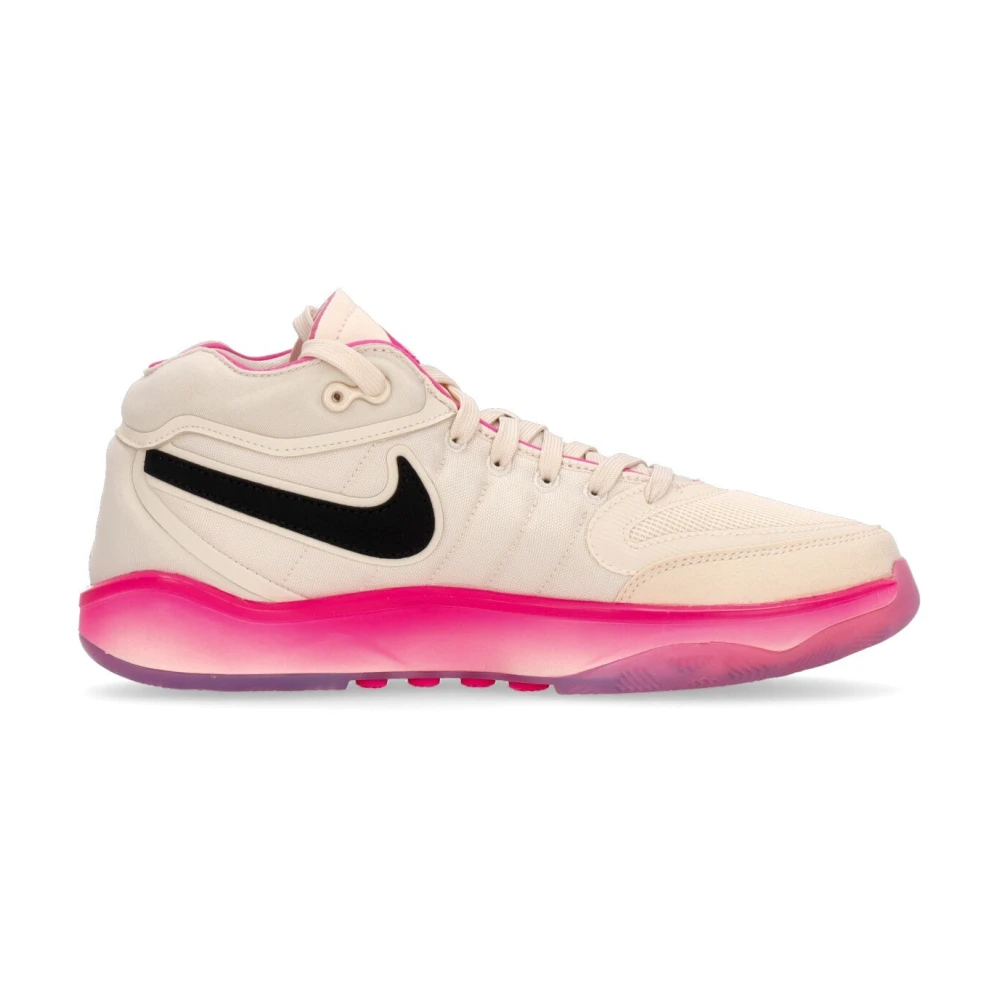Nike Men's White Trainers, 8 Uk, Air Zoom Gt Hustle 2 Basketball Shoe
