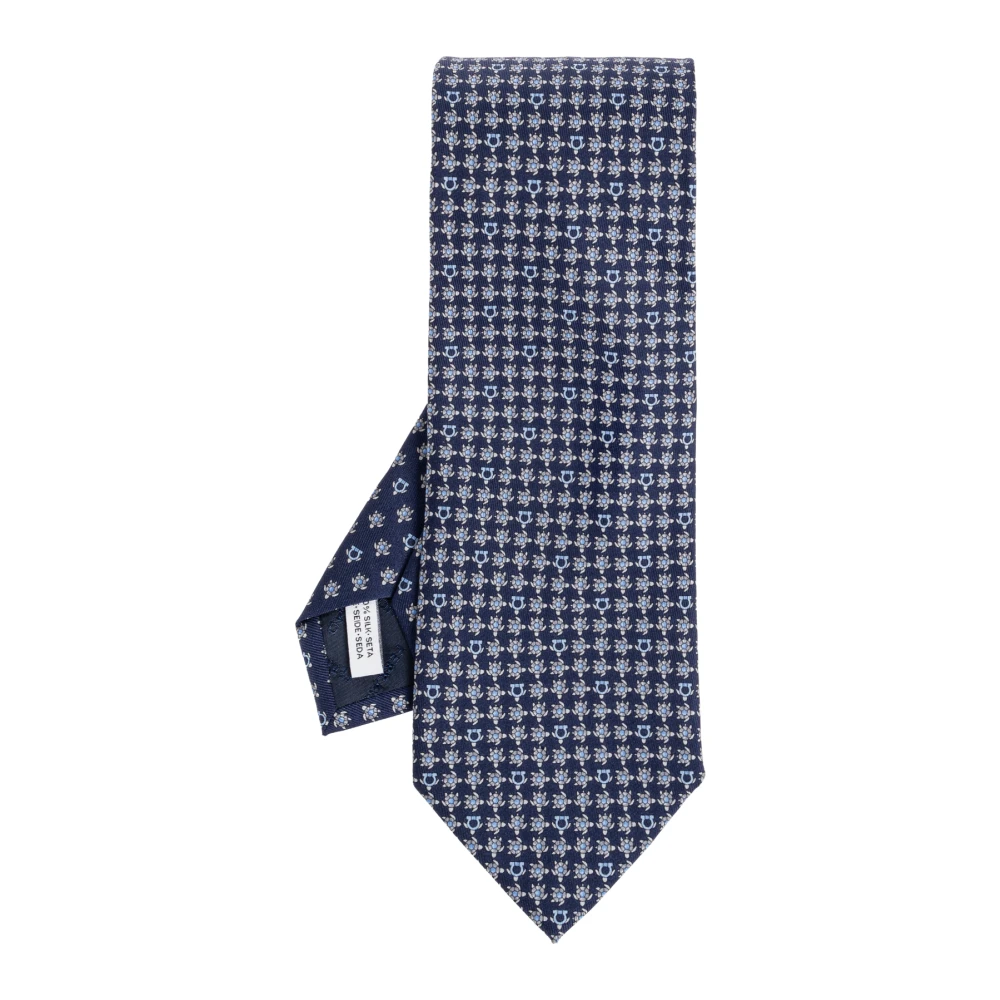 Ferragamo Uomo Blu - Chloe Silk Tie - Accessories - One Size