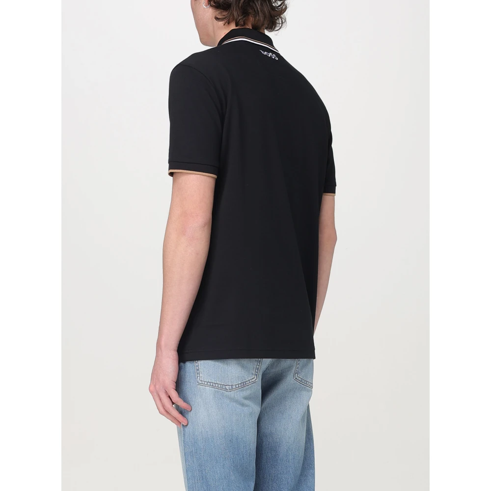 Hugo Boss Paddy PRO Gebreide Trui Black Heren