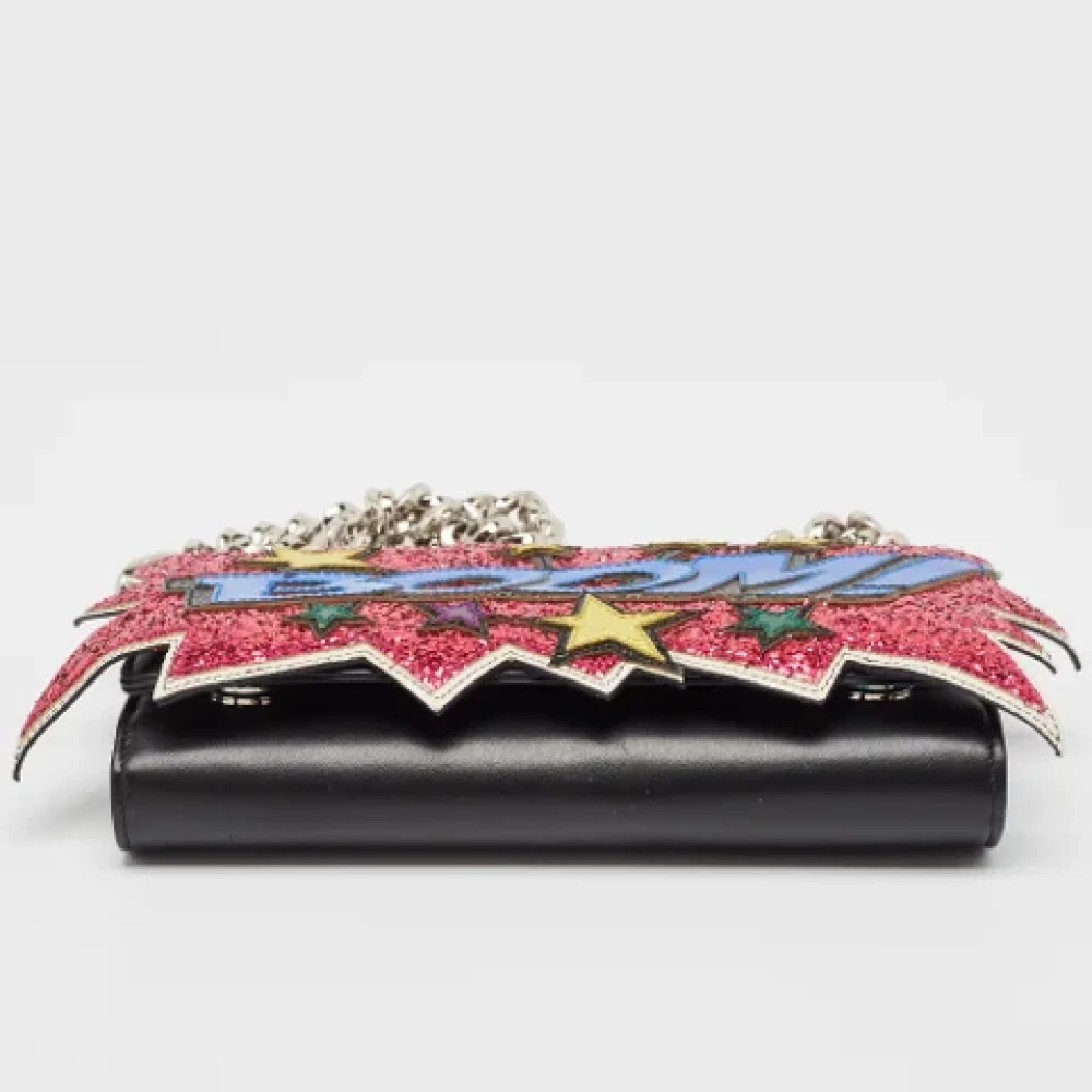 Dolce & Gabbana Pre-owned Leather shoulder-bags Black Dames