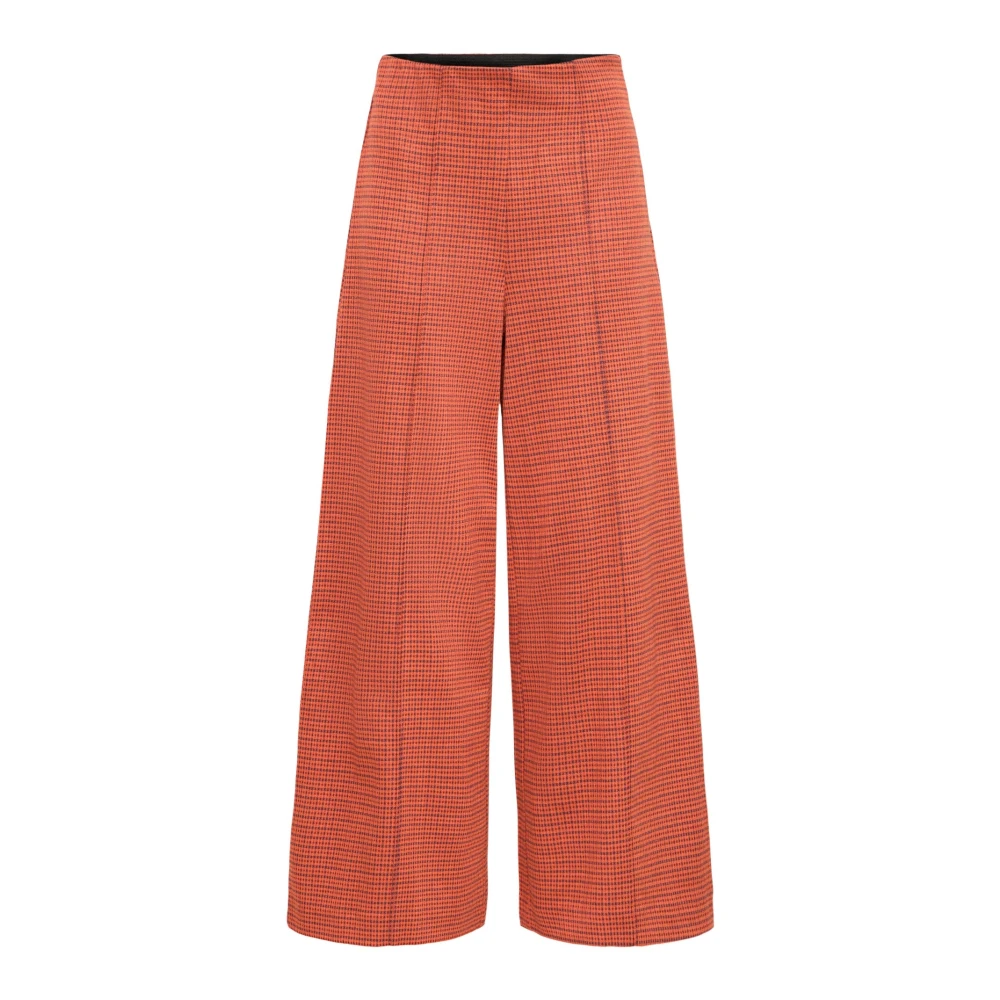 Ichi Damen Rot Stoffhose "Damen Casual Hose Ihkate", Gr. M, N-Gr, (Rooibos Tea), Obermaterial: 70% Polyester Pes. 28% Viskose Cv. 2% Elasthan El.,... - Bild 4
