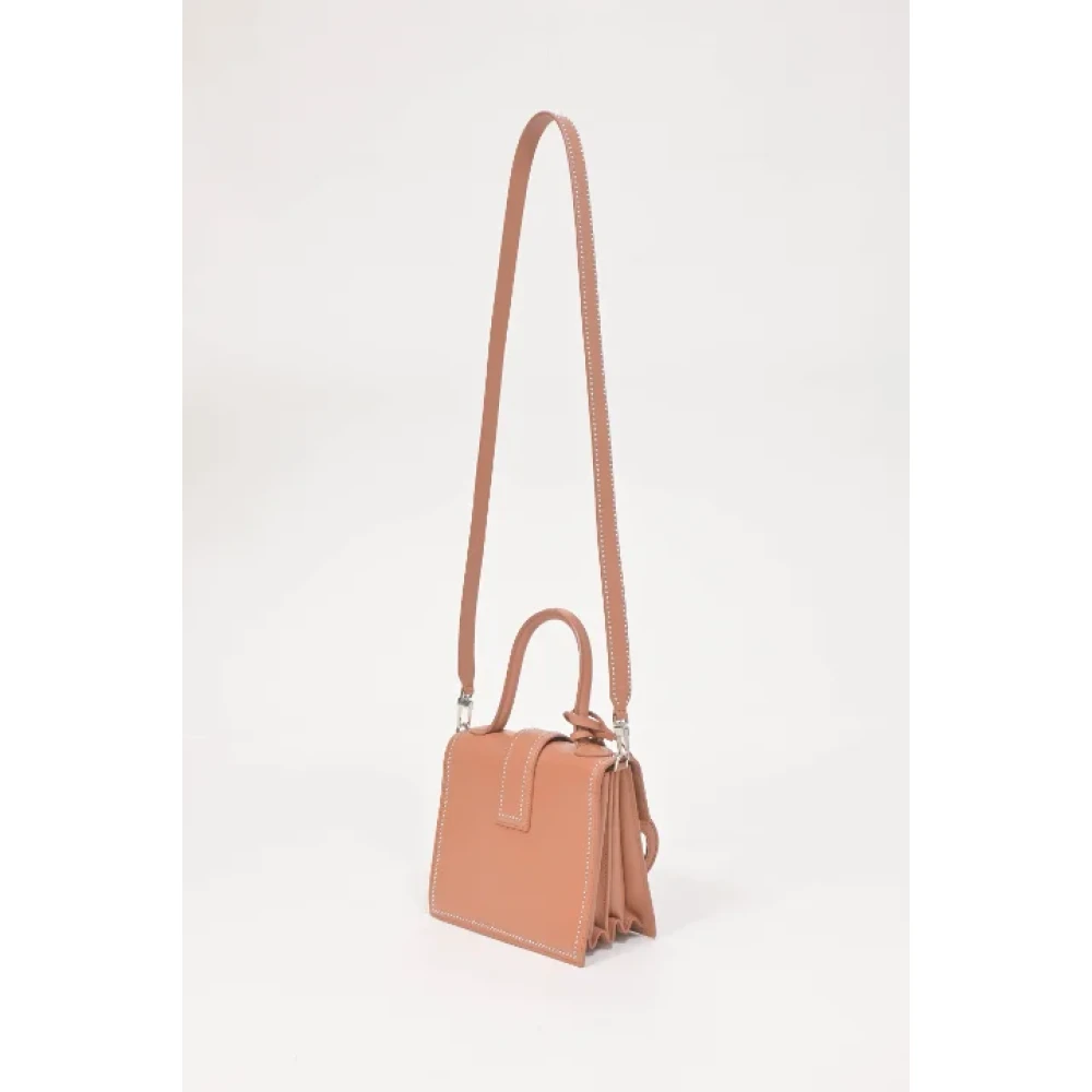 Alaïa Pre-owned Leather handbags Brown Dames