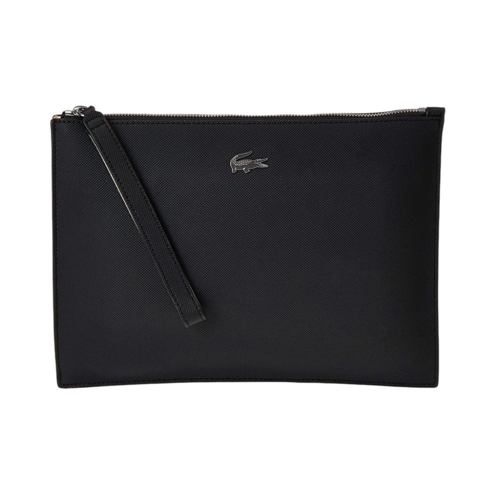 Lacoste - Bags > Clutches - Black - Lacoste - Modalova