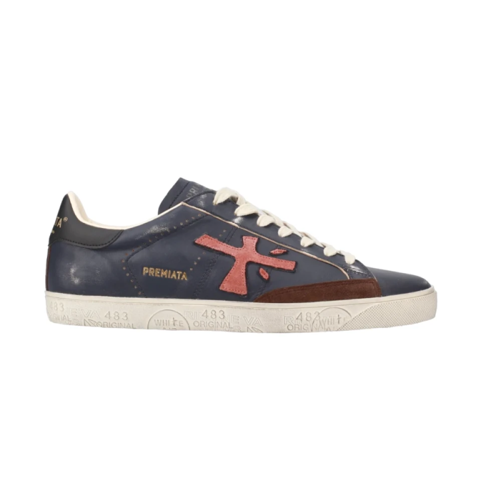 Premiata Schoenen Heren Schoenen Blauw