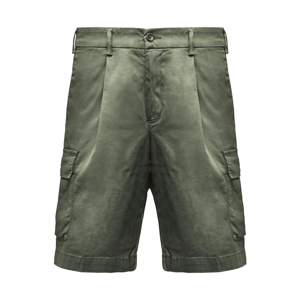 Aeronautica Militare Men's Green Cargo Shorts - Casual Shorts - Xl - Shorts