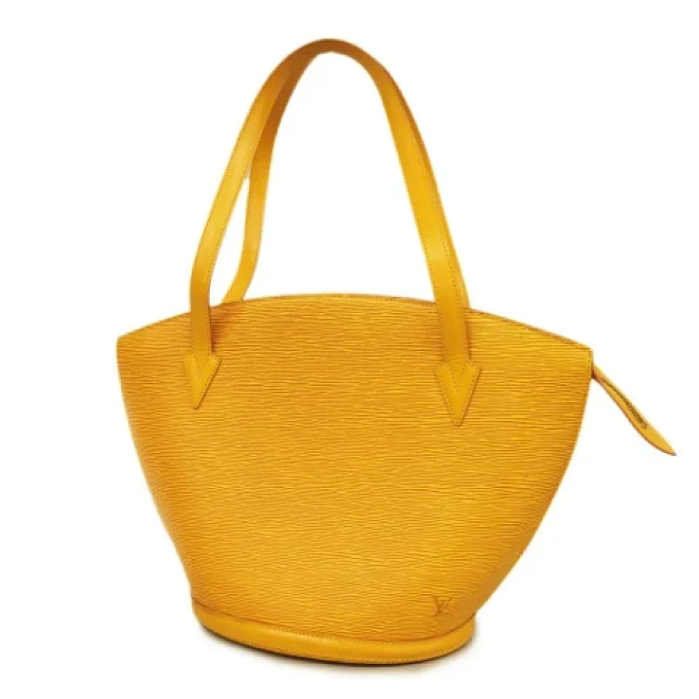 Louis Vuitton Vintage Pre-owned Fabric louis-vuitton-bags Yellow Dames