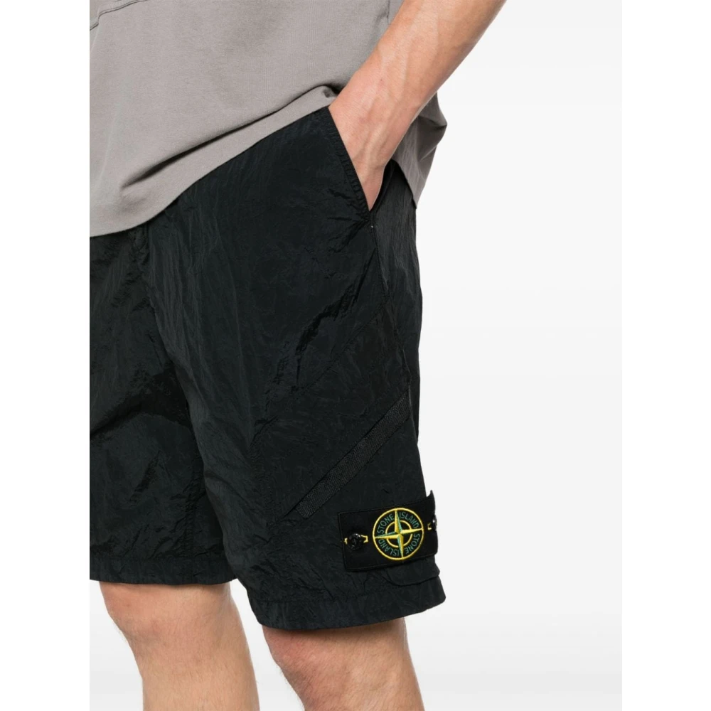 Stone Island Casual Shorts Black Heren