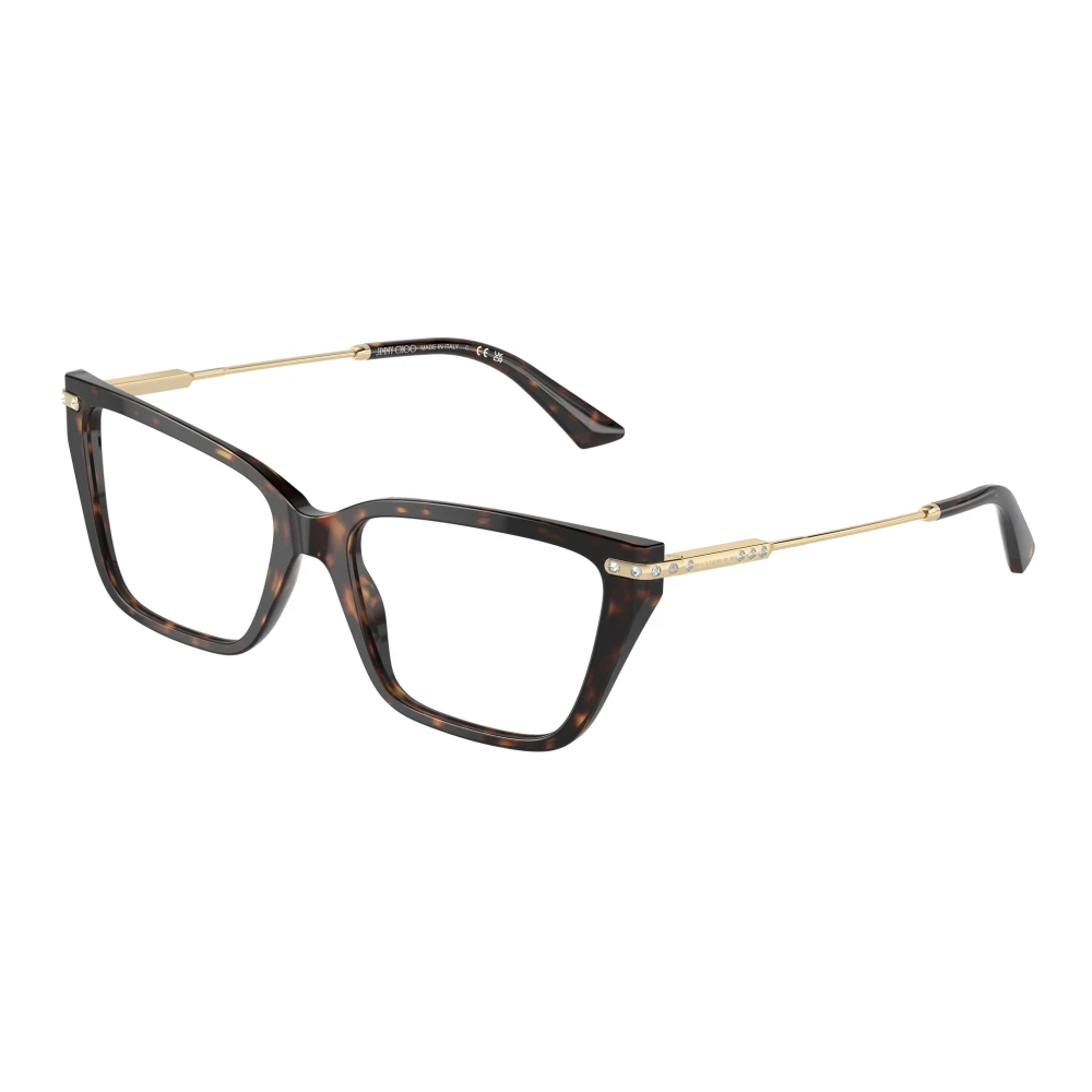 Jimmy Choo Women's Brown Glasses,, Stylish Eyeglasses In Black Medium