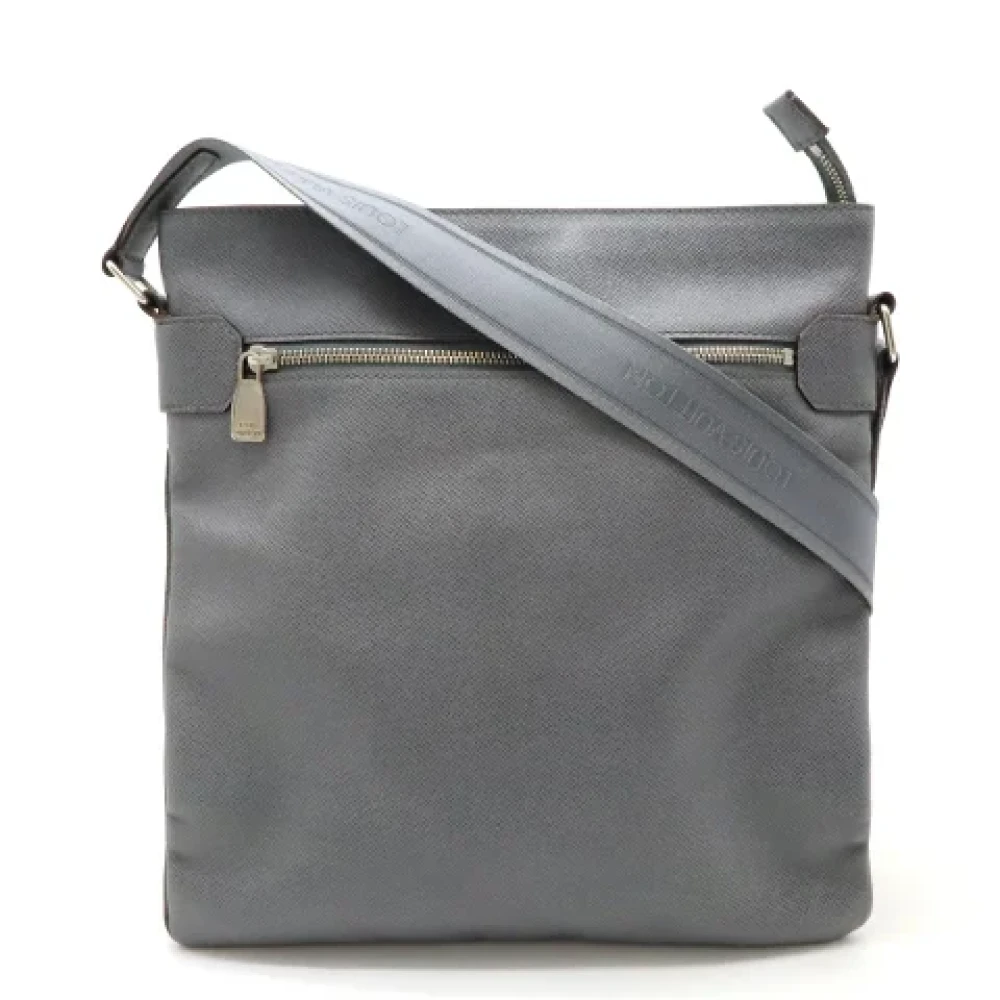 Louis Vuitton Vintage Pre-owned Leather louis-vuitton-bags Gray Dames