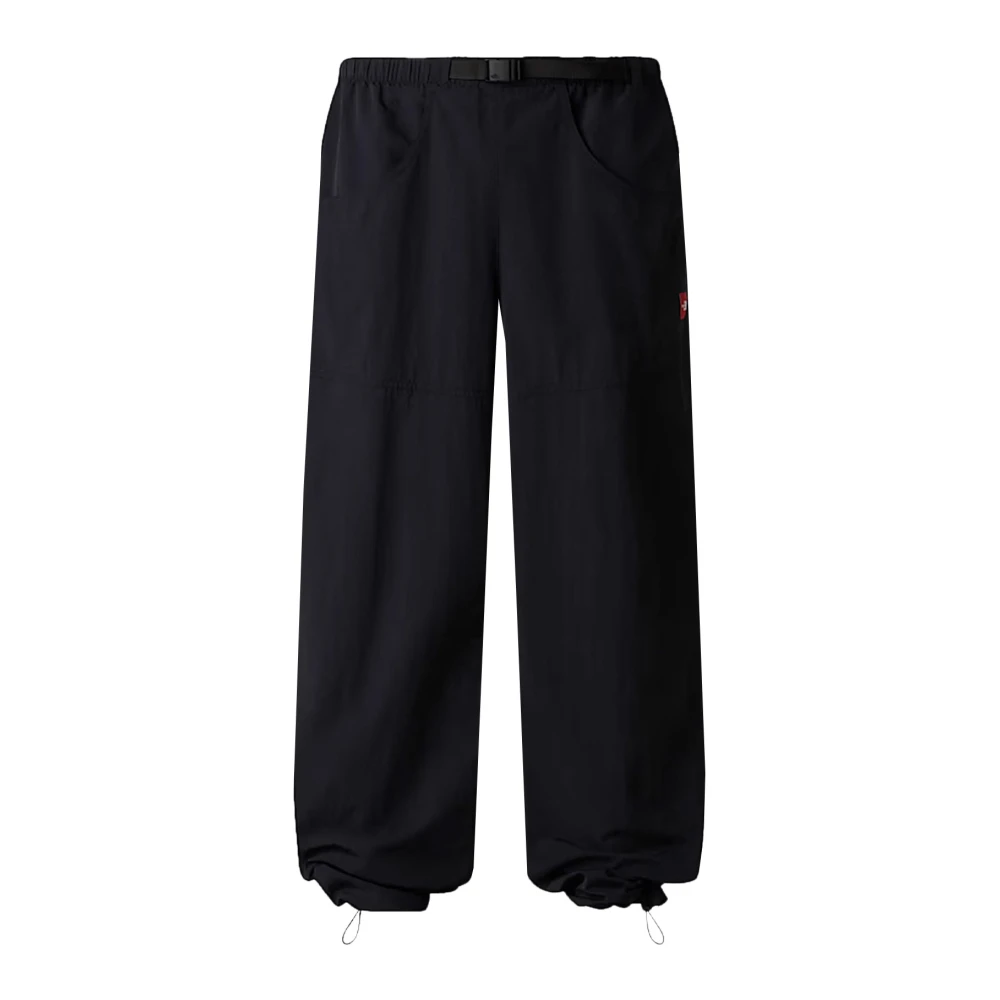 The North Face Men's Black Xl, Red Box Nylon Belted Trousers