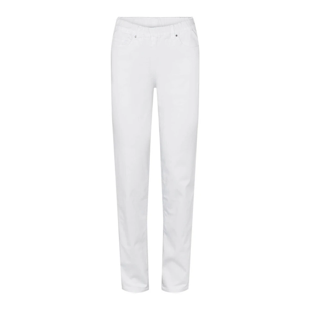 LauRie Slim-fit Jeans White Dames