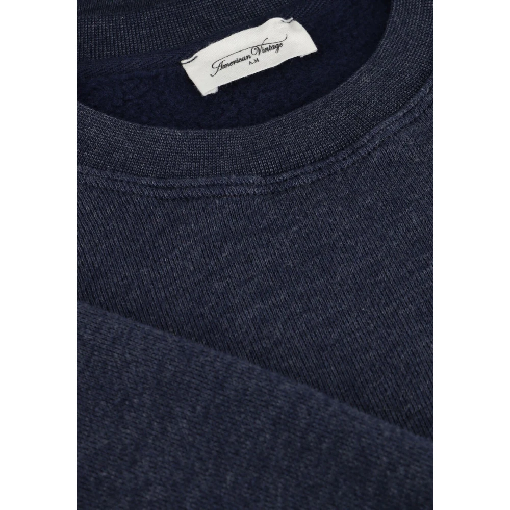 American vintage Blauwe veelzijdige Doven H trui Blue Heren