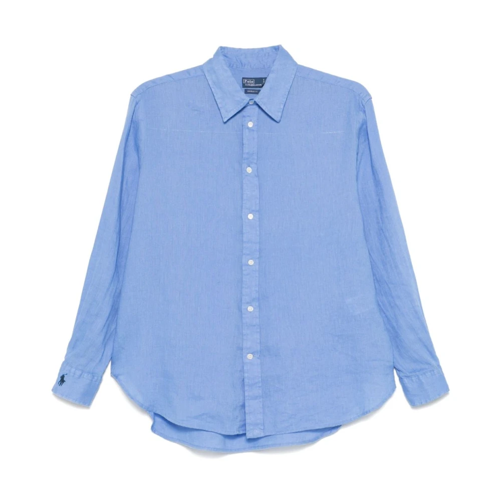 Polo Ralph Lauren Heldere Blauwe Herenshirt Blue Dames