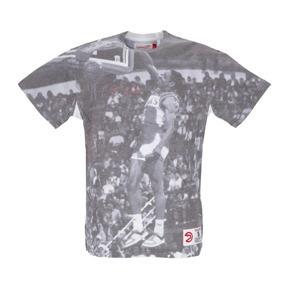 Mitchell & Ness NBA Above the Rim Tee Atlanta Hawks Gray Heren
