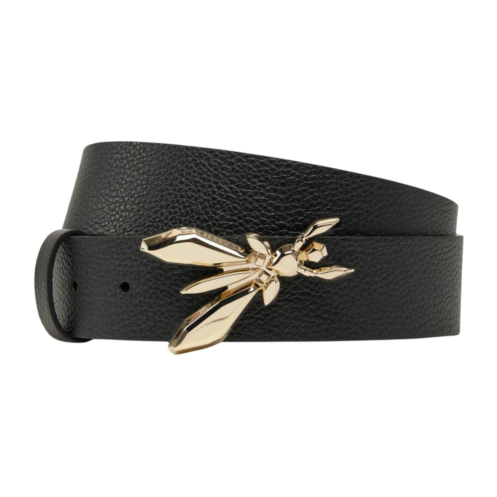 Patrizia Pepe Svart Cintura In Pelle Cw0471-L001