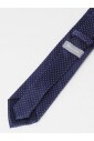 cravate-bleue-a-pois