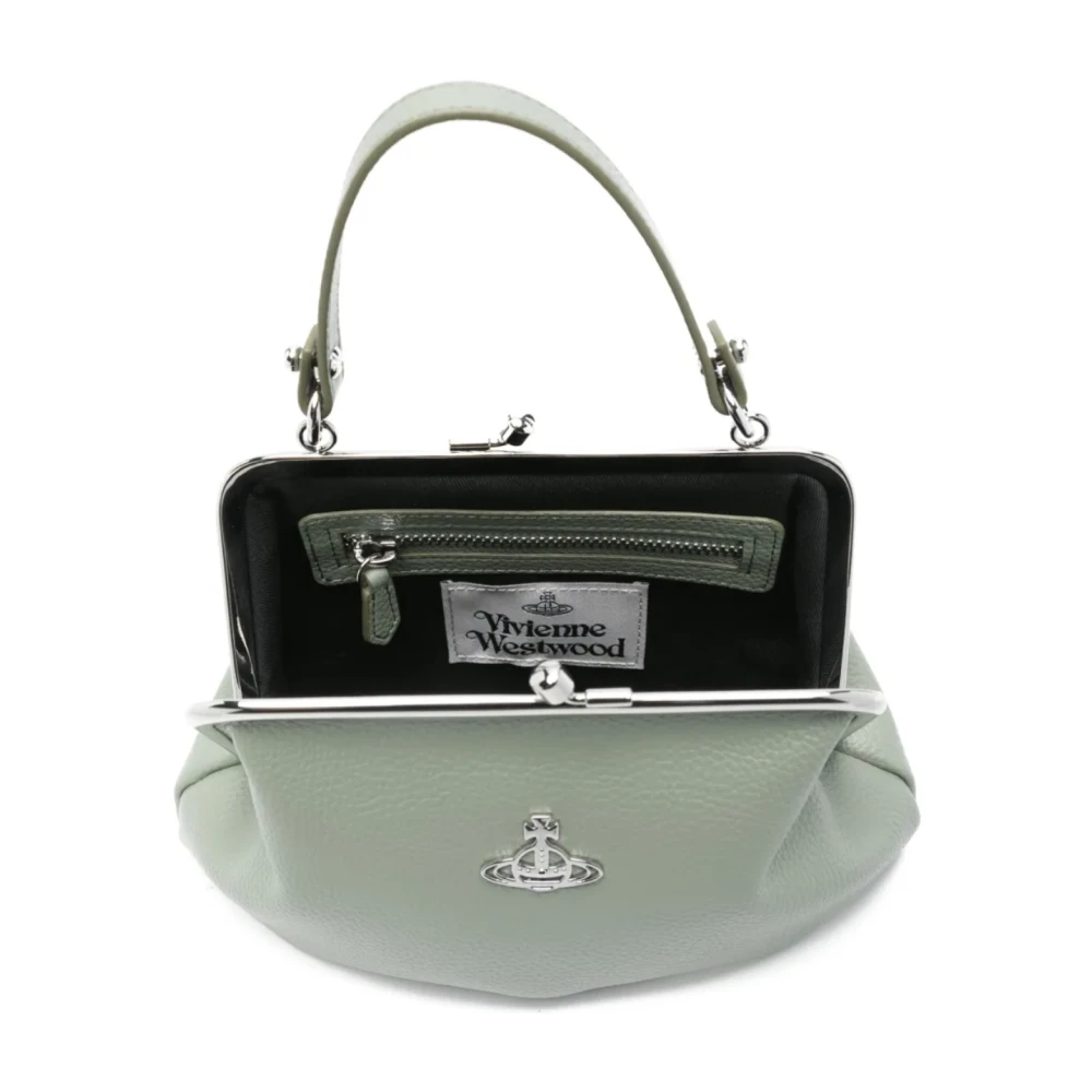 Vivienne Westwood Groene Frame Portemonnee voor Oma Green Dames