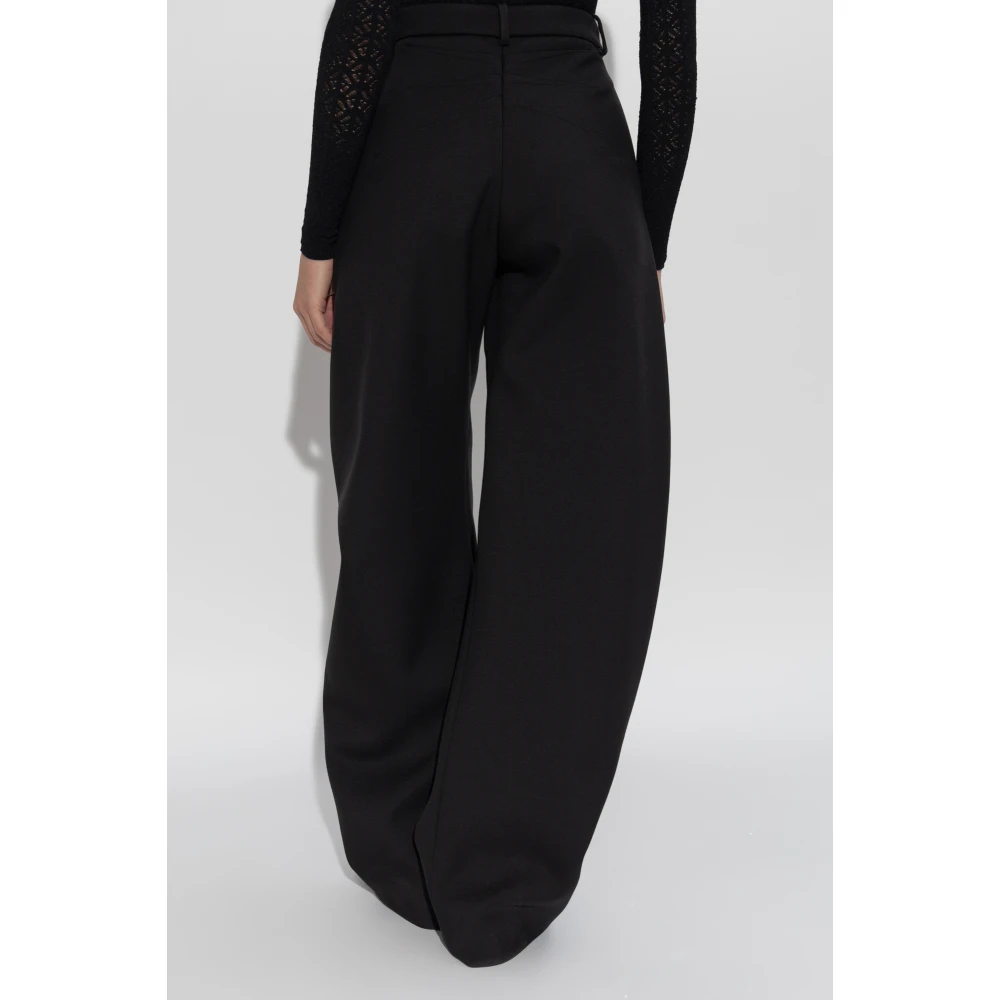 Alaïa Wollen broek Black Dames