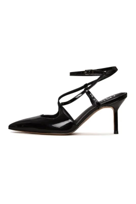 Patent Strappy Heels