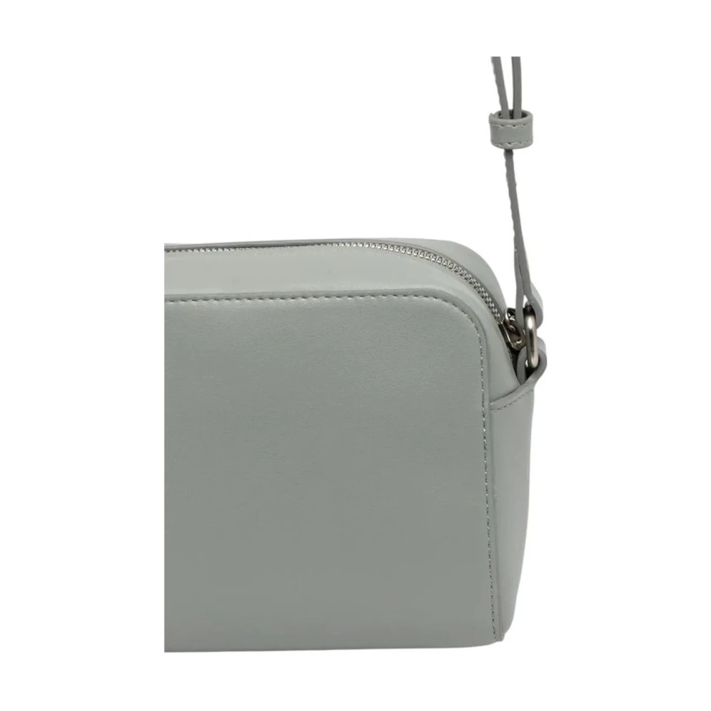 Calvin Klein Jeans Gevormde Camera Deboss Handtas Gray Dames