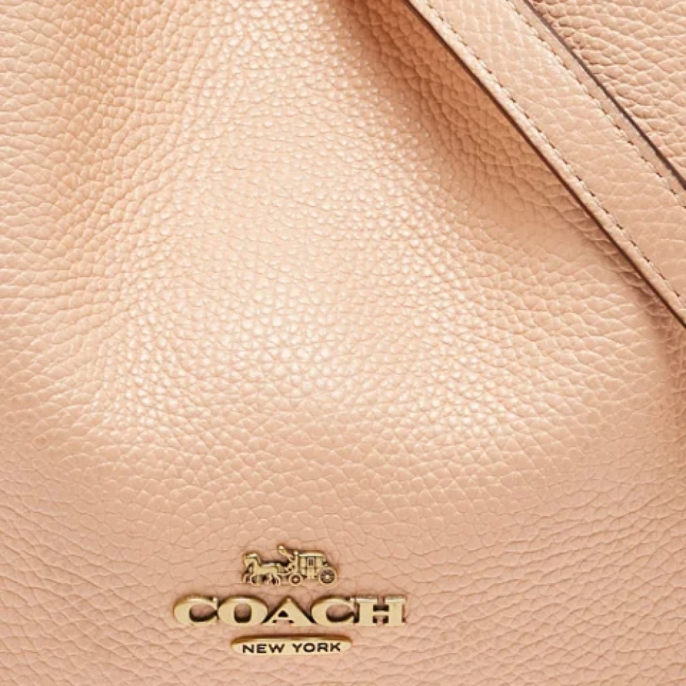 Coach Pre-owned Leather handbags Orange Dames
