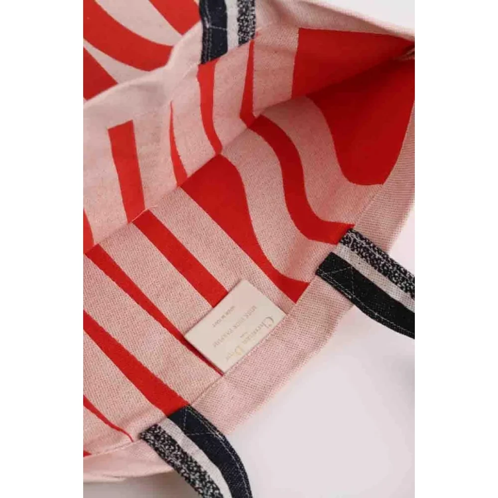 Dior Vintage Pre-owned Fabric dior-bags Red Dames