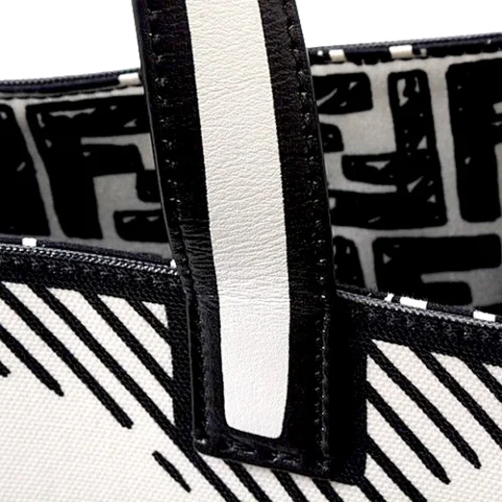 Fendi Vintage Pre-owned Canvas fendi-bags White Dames