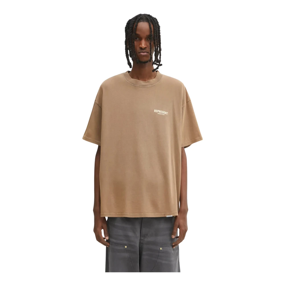 Represent Herren Beige Owners Club Tee - Bild 3