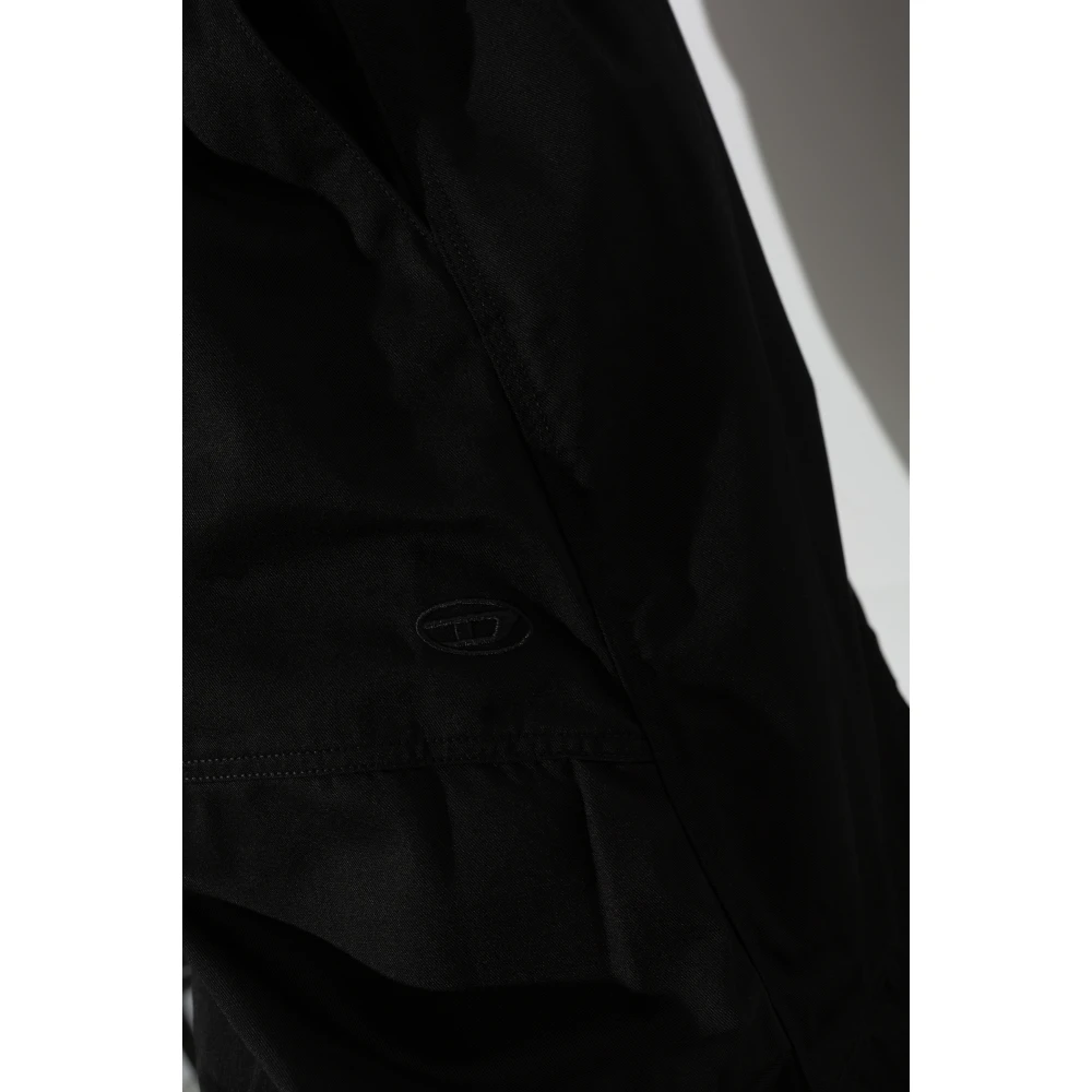 Diesel Rok met zakken O-Riana-P2 Black Dames