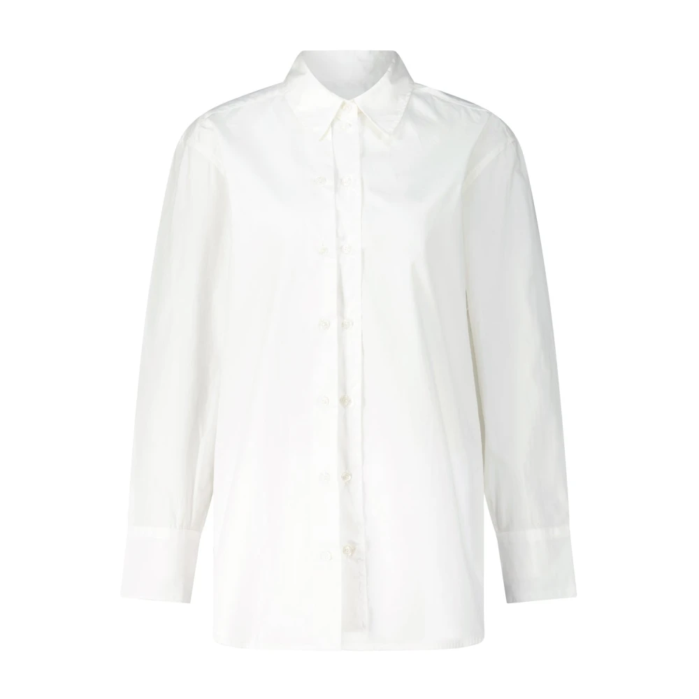 Samsøe Oversized Blouse Salas White Dames