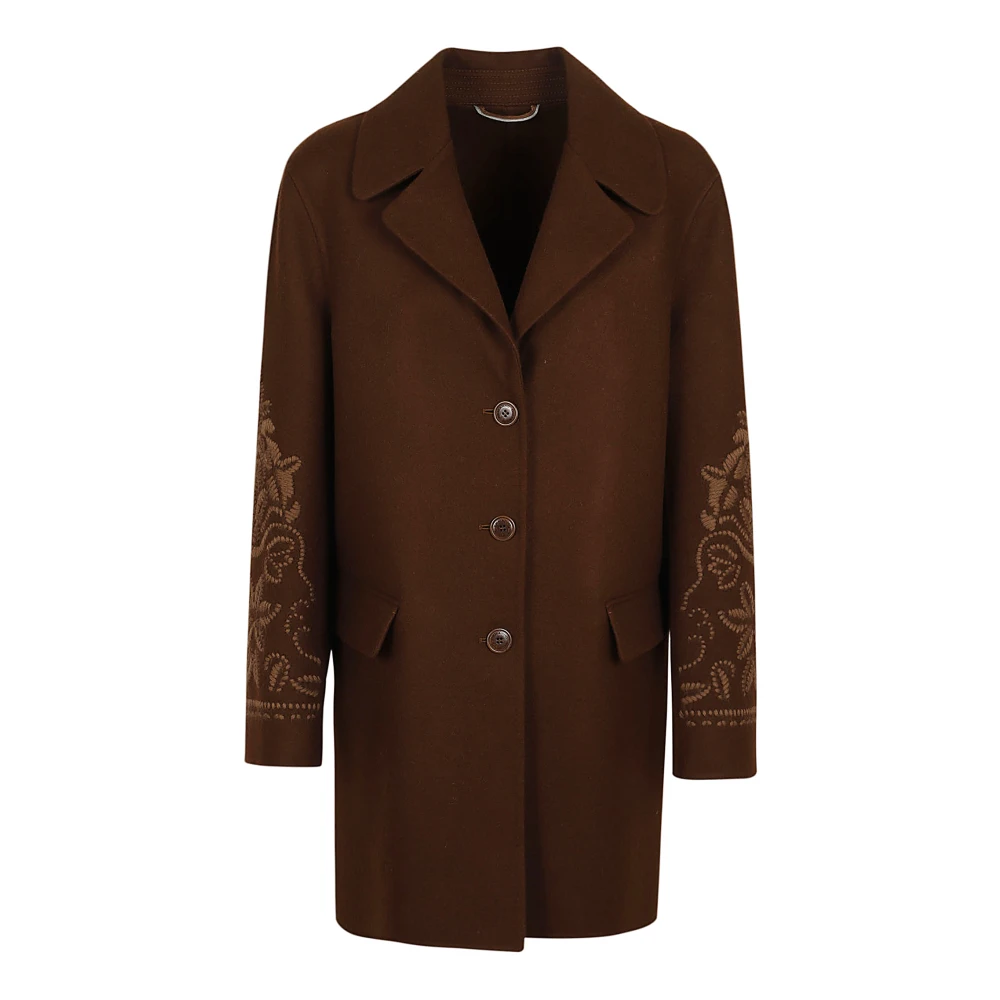 Ermanno Scervino Bruine Jassen Aw24 Damesmode Brown Dames