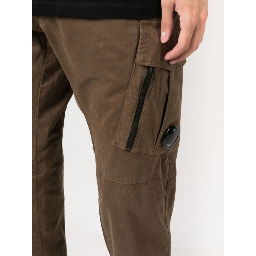 C.P. Company Cargo Broek met Ergonomische Pasvorm Brown Heren