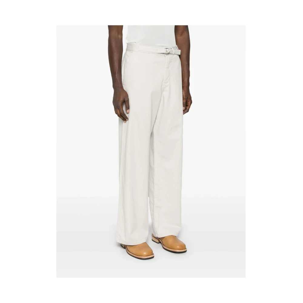 Our Legacy Beige D-Ring Riem Broek Beige Heren